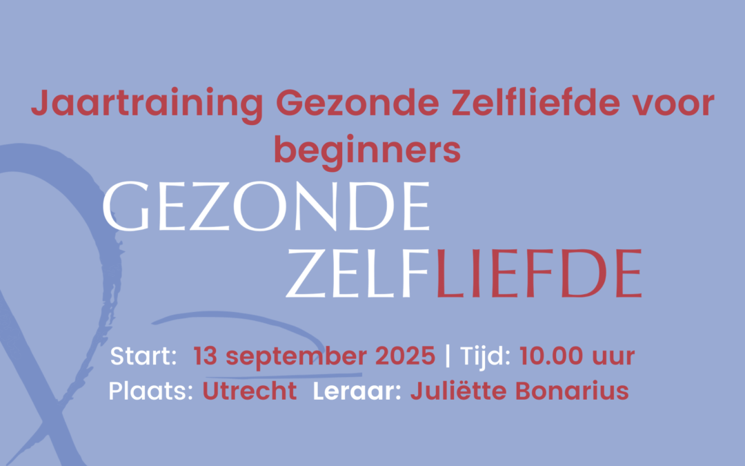 Jaartraining Gezonde Zelfiefde